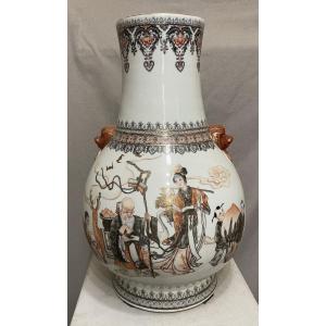Grande vaso Cinese in porcellana XXsecolo