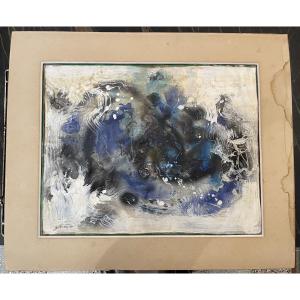 Olio su carta di Guido Biasi XXsecolo 