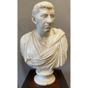 Busto in marmo di Bruto XVII
