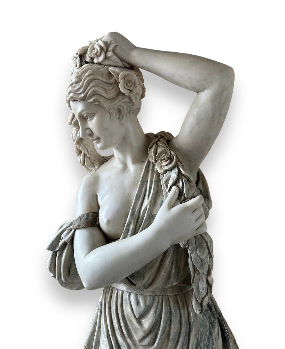 XX Secolo, Sculture in marmo policromo Quattro stagioni-photo-5