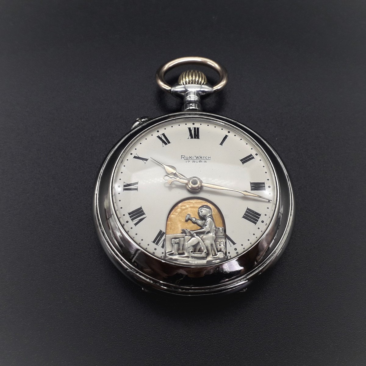 Orologio da tasca con automa, 1920-photo-1