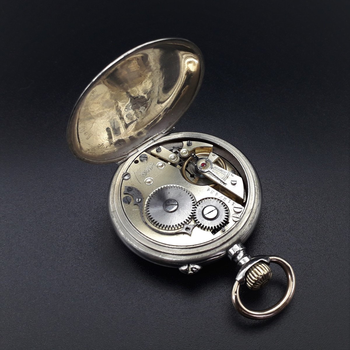 Orologio da tasca con automa, 1920-photo-4