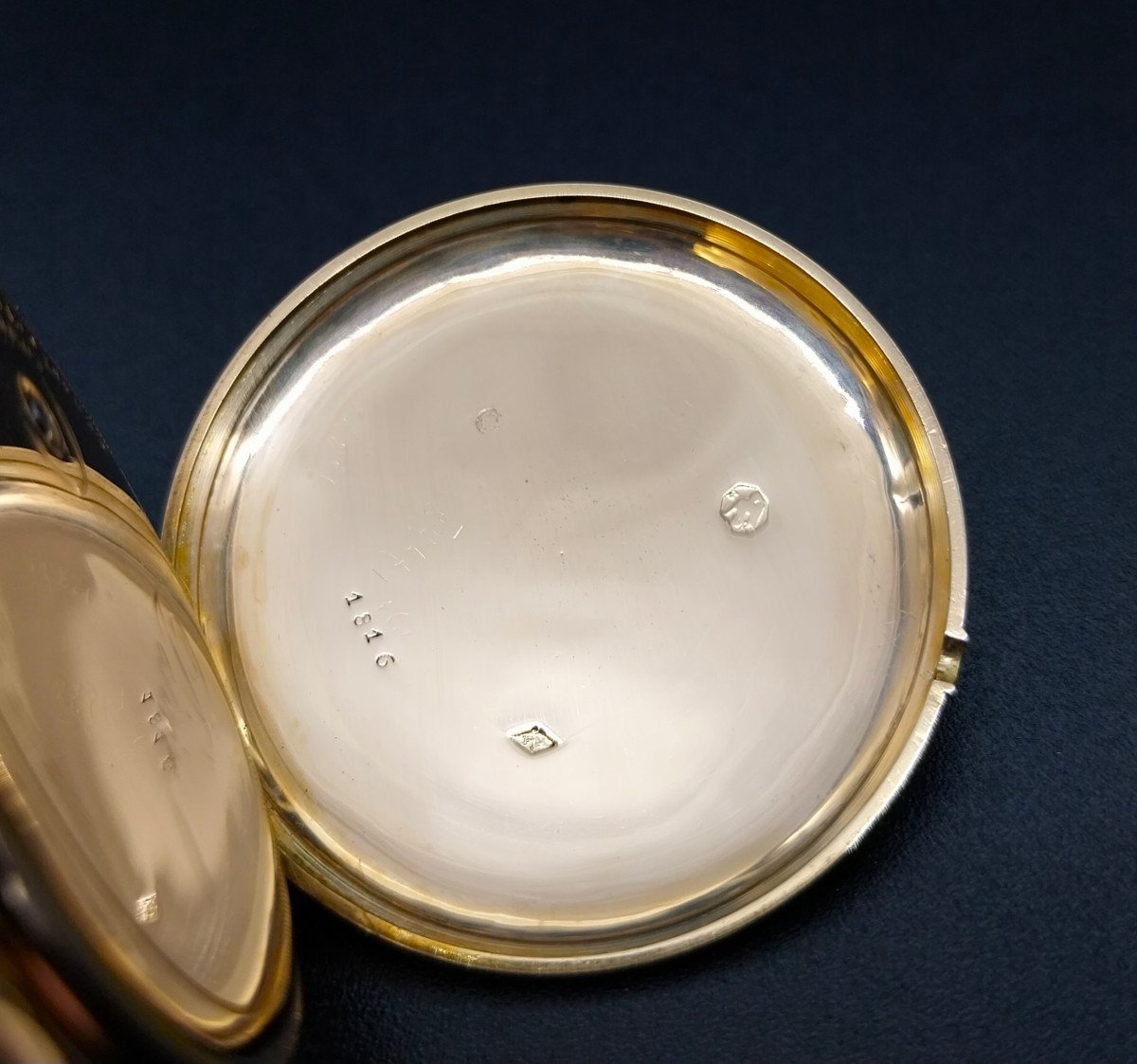 Orologio da tasca in oro con ripetizione ore e quarti, 1825c-photo-1