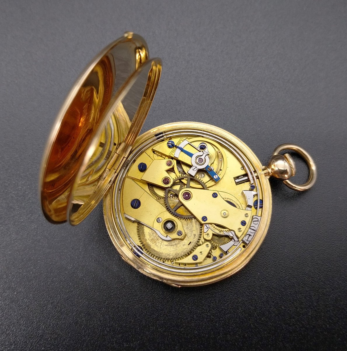 Orologio da tasca in oro con ripetizione ore e quarti, 1825c-photo-3