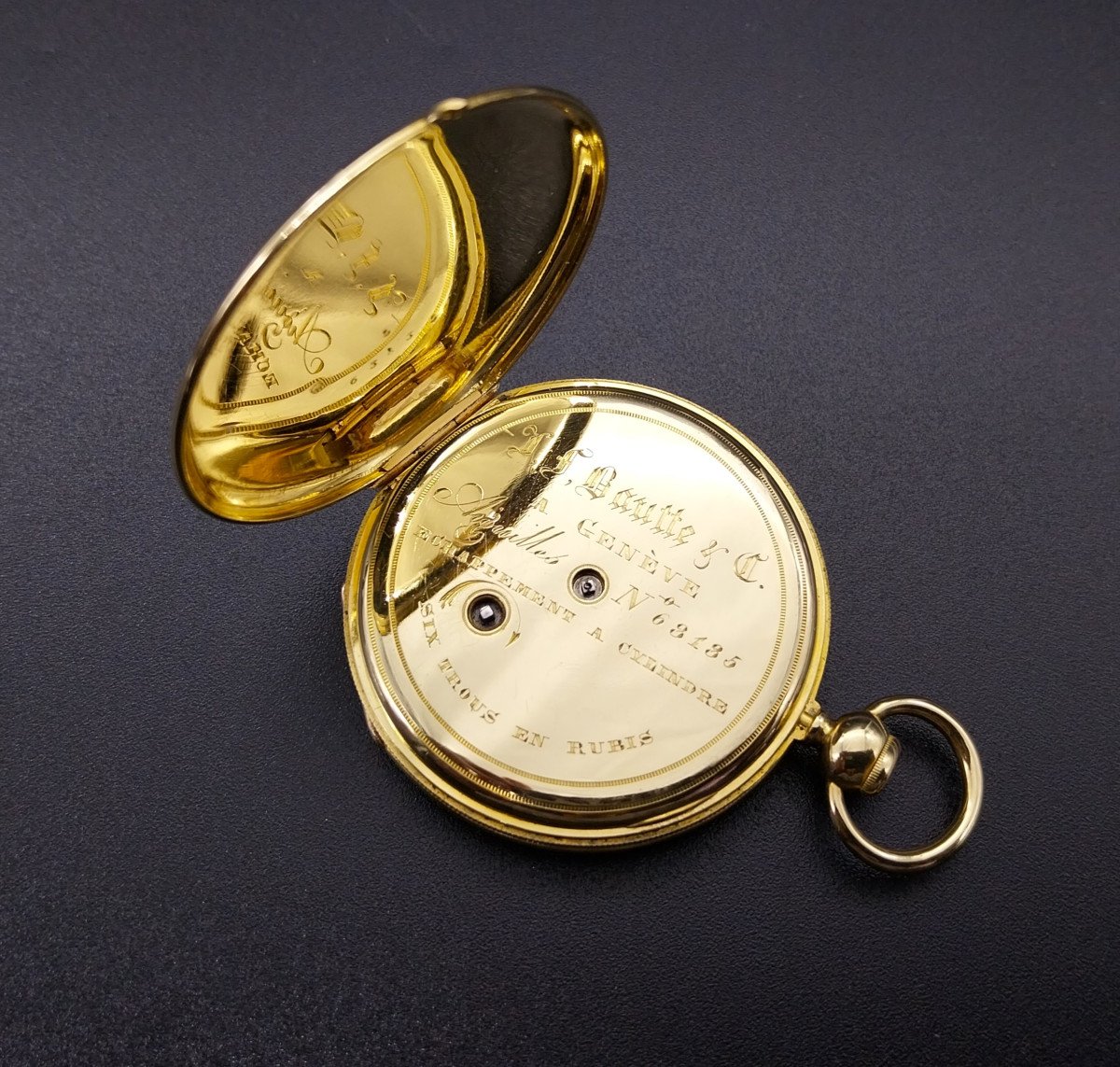 Orologio da tasca con ripetizione ore e quarti, J.F. Bautte, 1840 c.-photo-5