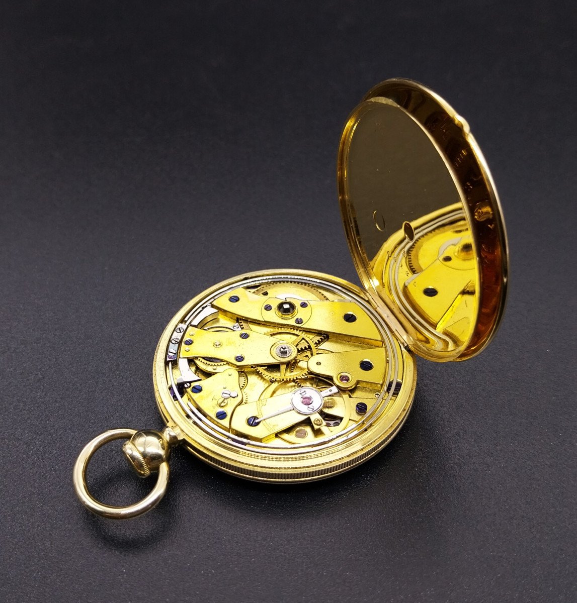 Orologio da tasca con ripetizione ore e quarti, J.F. Bautte, 1840 c.-photo-8
