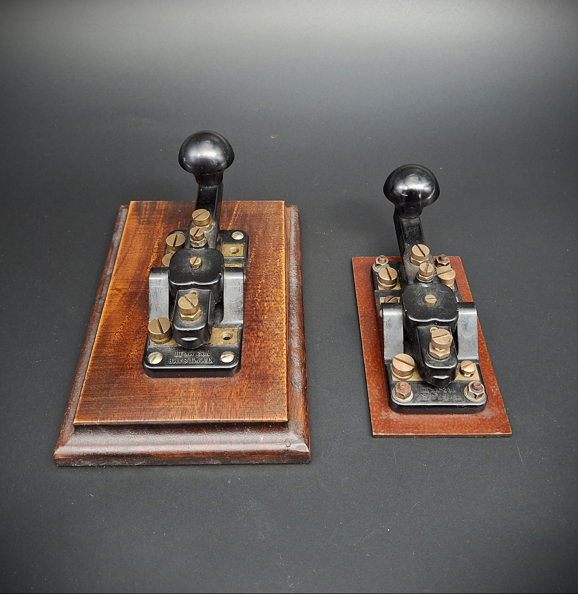 Tasto telegrafico Morse, set di 2.-photo-2