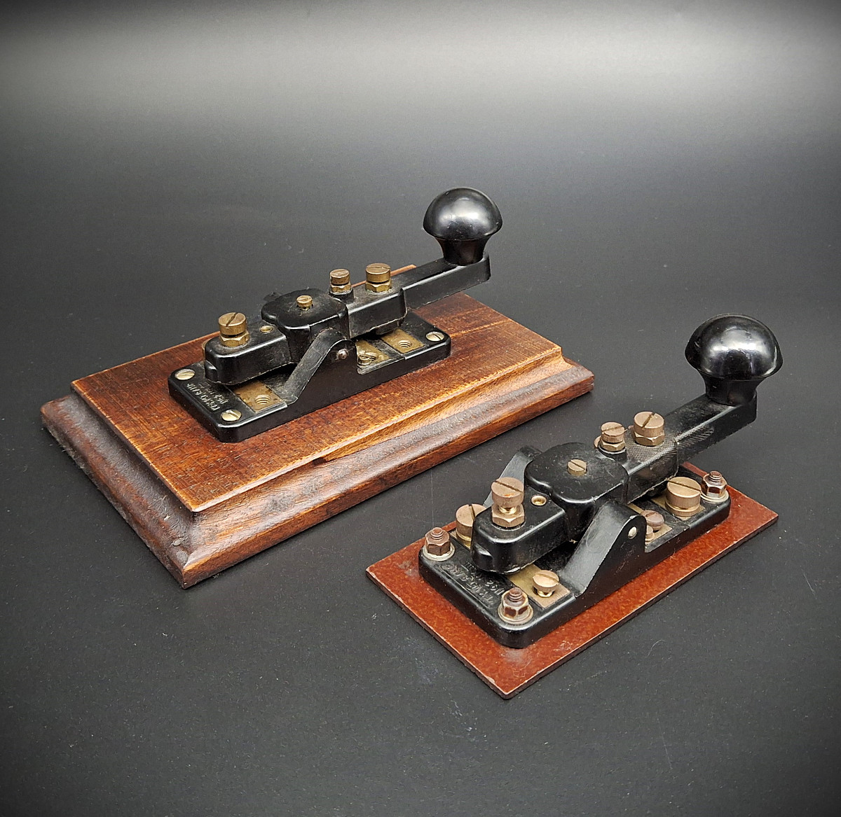 Tasto telegrafico Morse, set di 2.