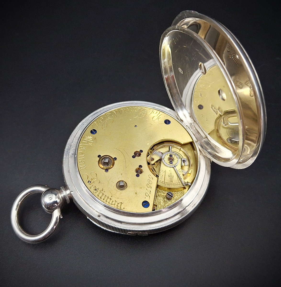 Orologio da tasca  "Robert Davies & Son" con secondi al centro. , 1884-photo-4