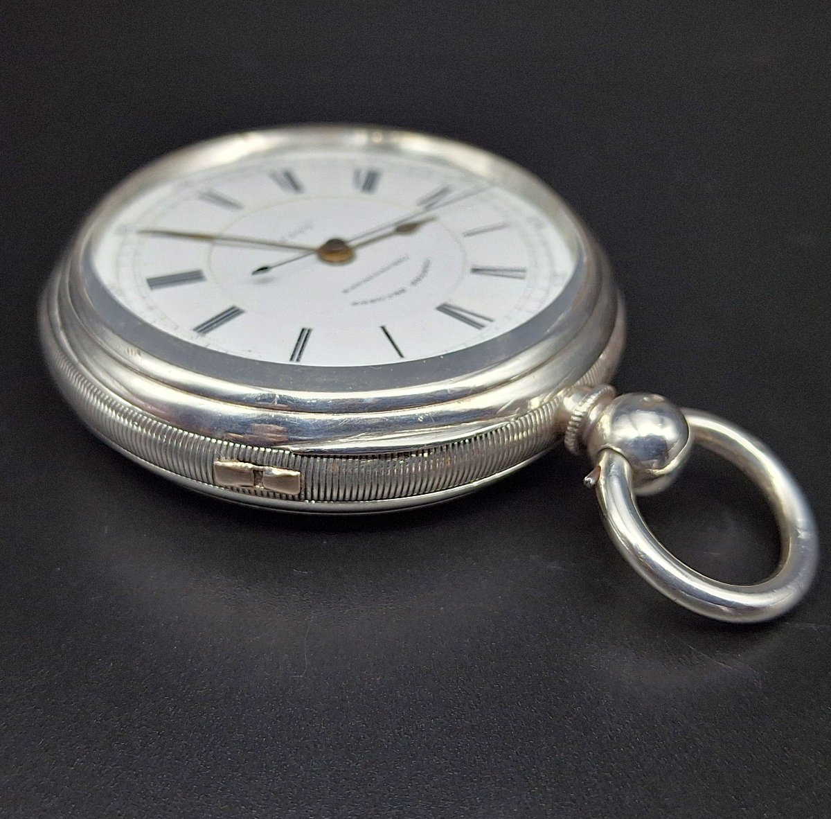 Orologio da tasca  "Robert Davies & Son" con secondi al centro. , 1884-photo-8