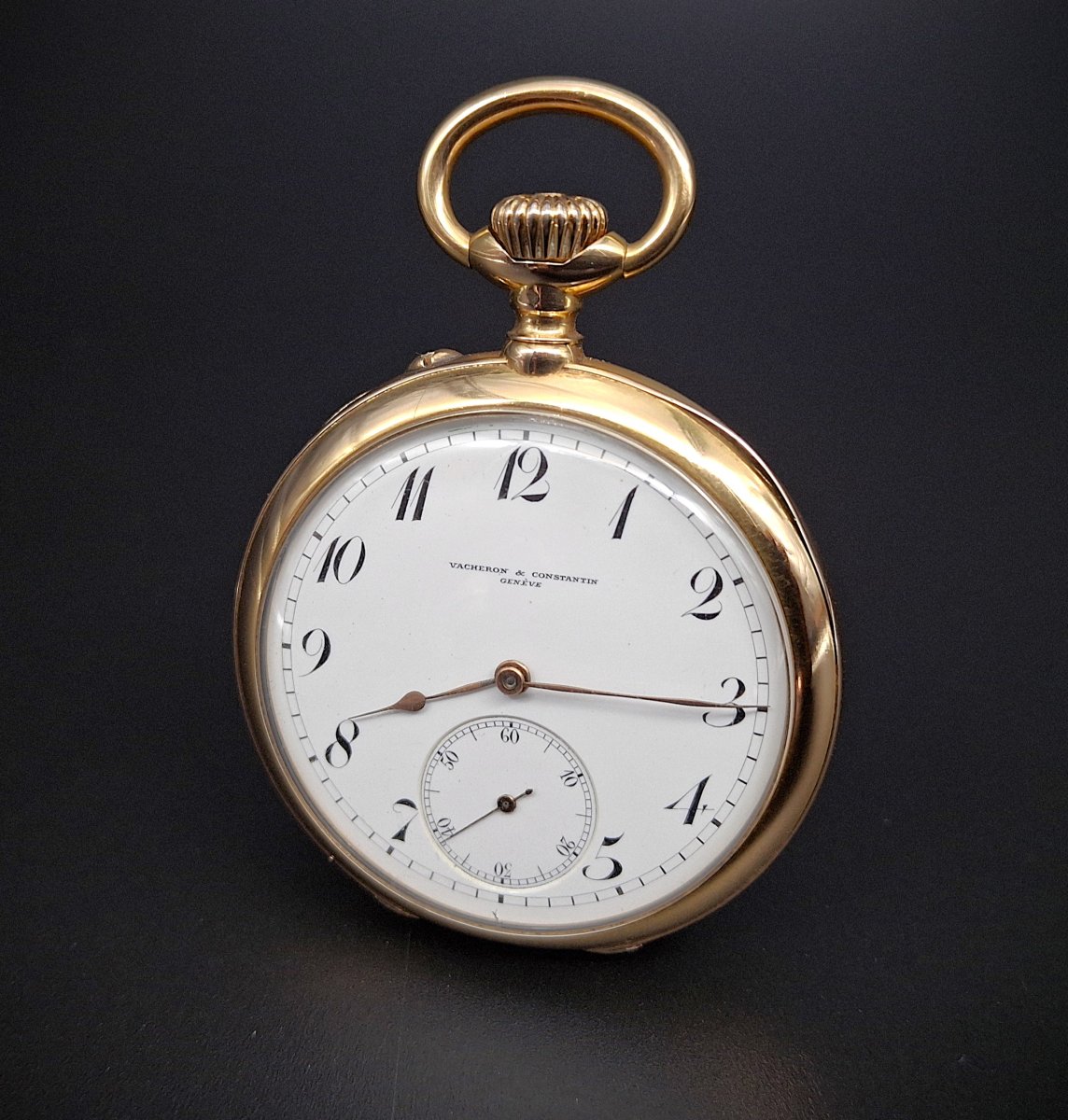 Orologio da tasca in oro Vacheron & Constantin, circa 1908.-photo-4