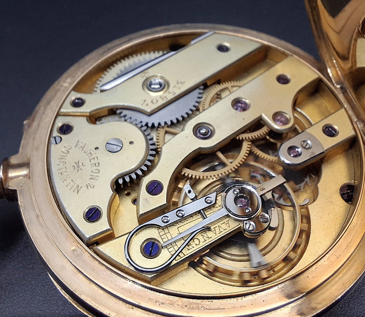Orologio da tasca in oro Vacheron & Constantin, circa 1908.-photo-6