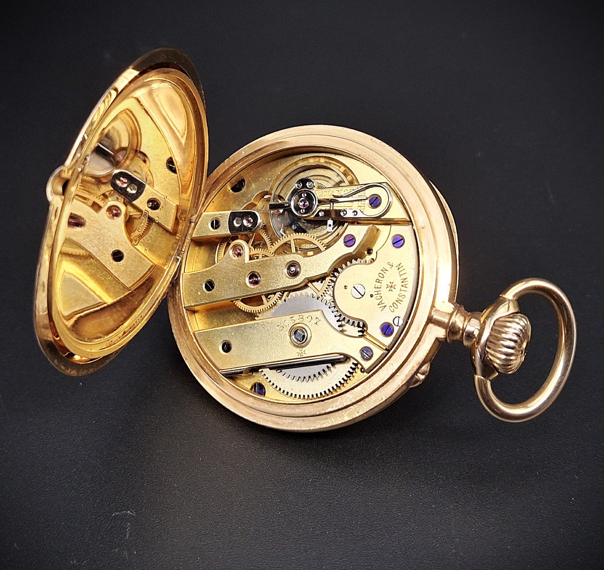 Orologio da tasca in oro Vacheron & Constantin, circa 1908.-photo-7