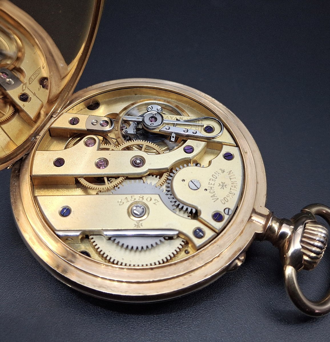 Orologio da tasca in oro Vacheron & Constantin, circa 1908. **PREZZO RIBASSATO** -photo-5