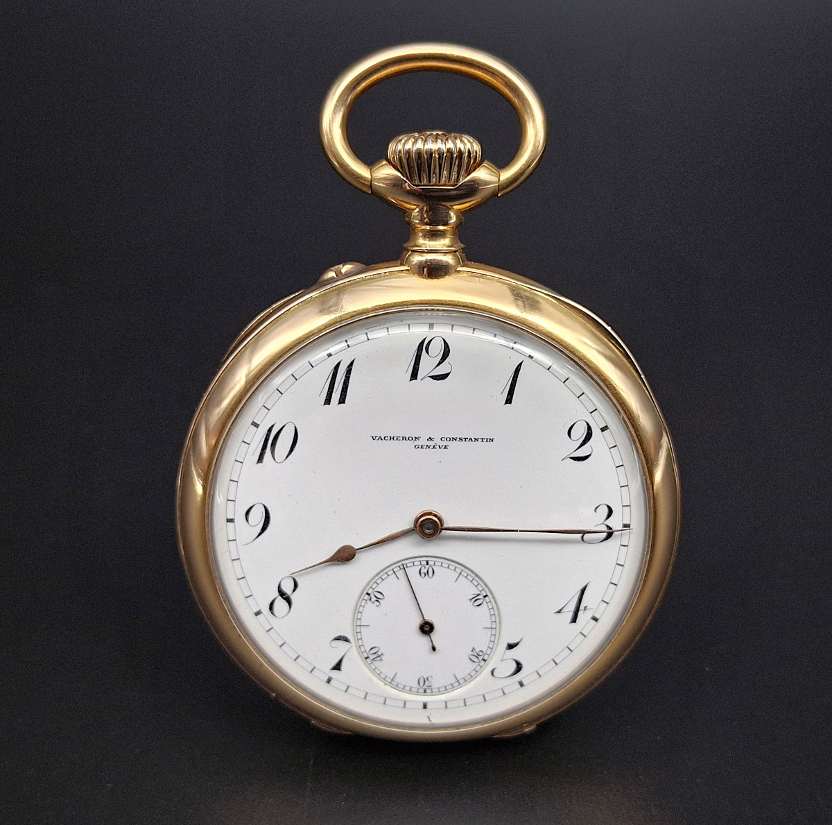 Orologio da tasca in oro Vacheron & Constantin, circa 1908.