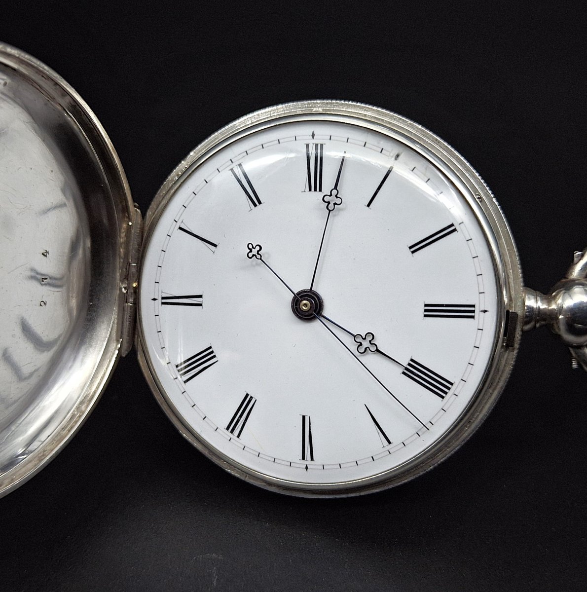 Orologio da tasca  per il mercato cinese con raro scappamento  Duplex,   XIX  secolo.-photo-3