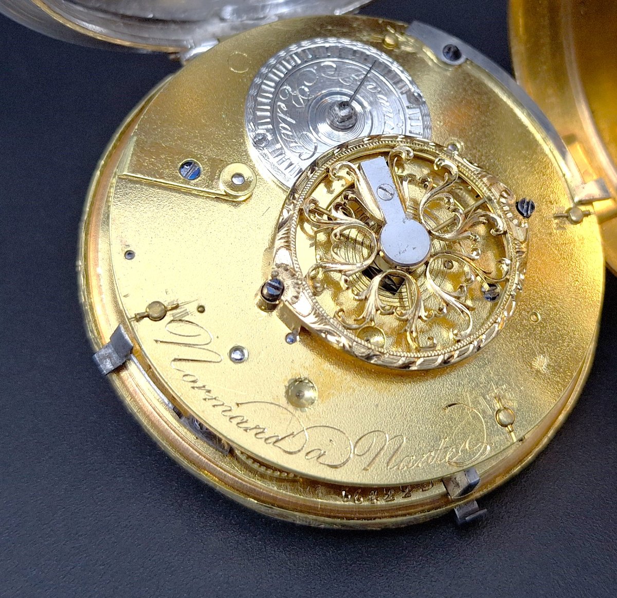 Orologio da tasca savonette, scappamento a verga, fine 700-photo-6