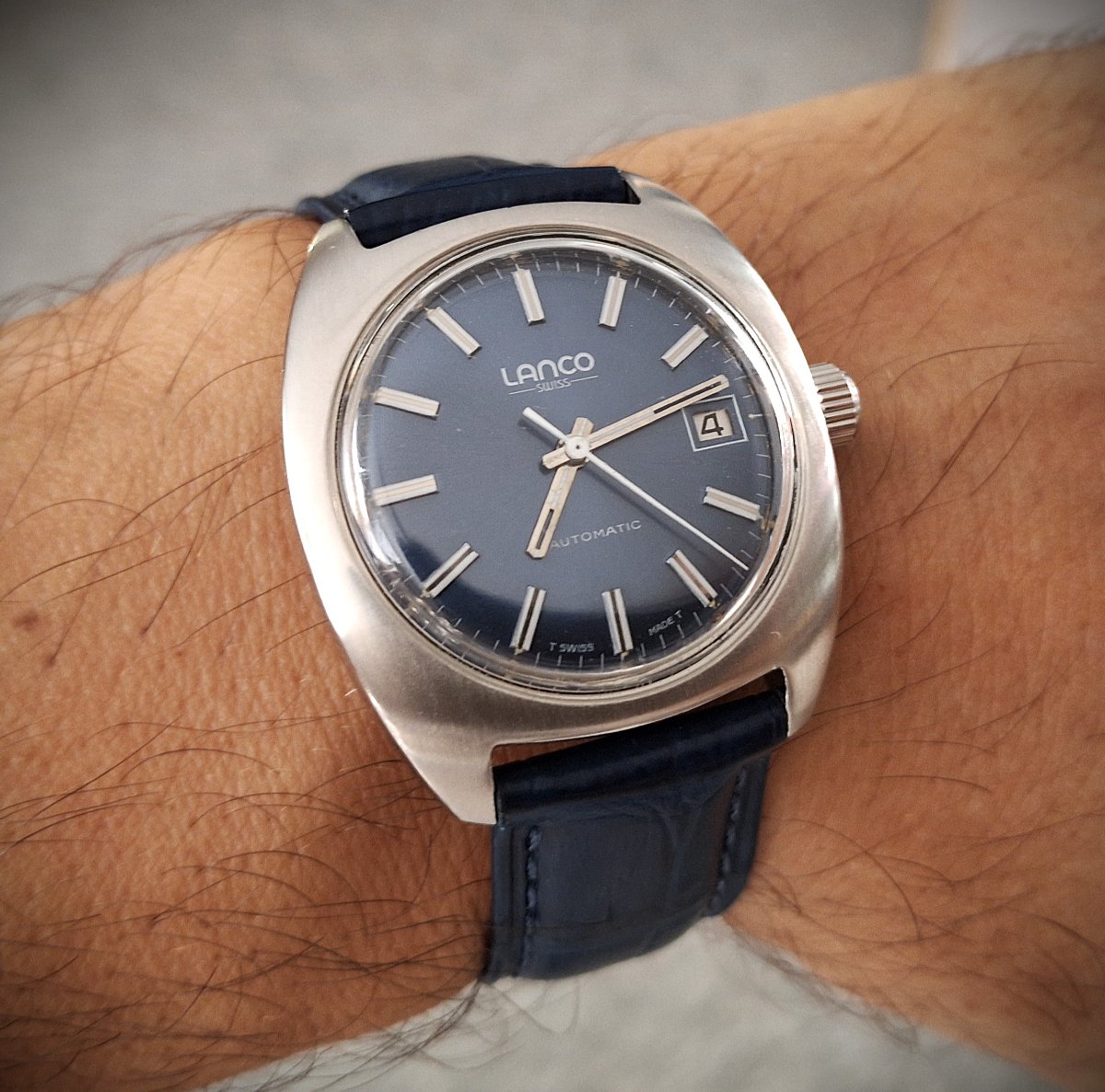 Orologio automatico Lanco cal. 2481, 1974-photo-2