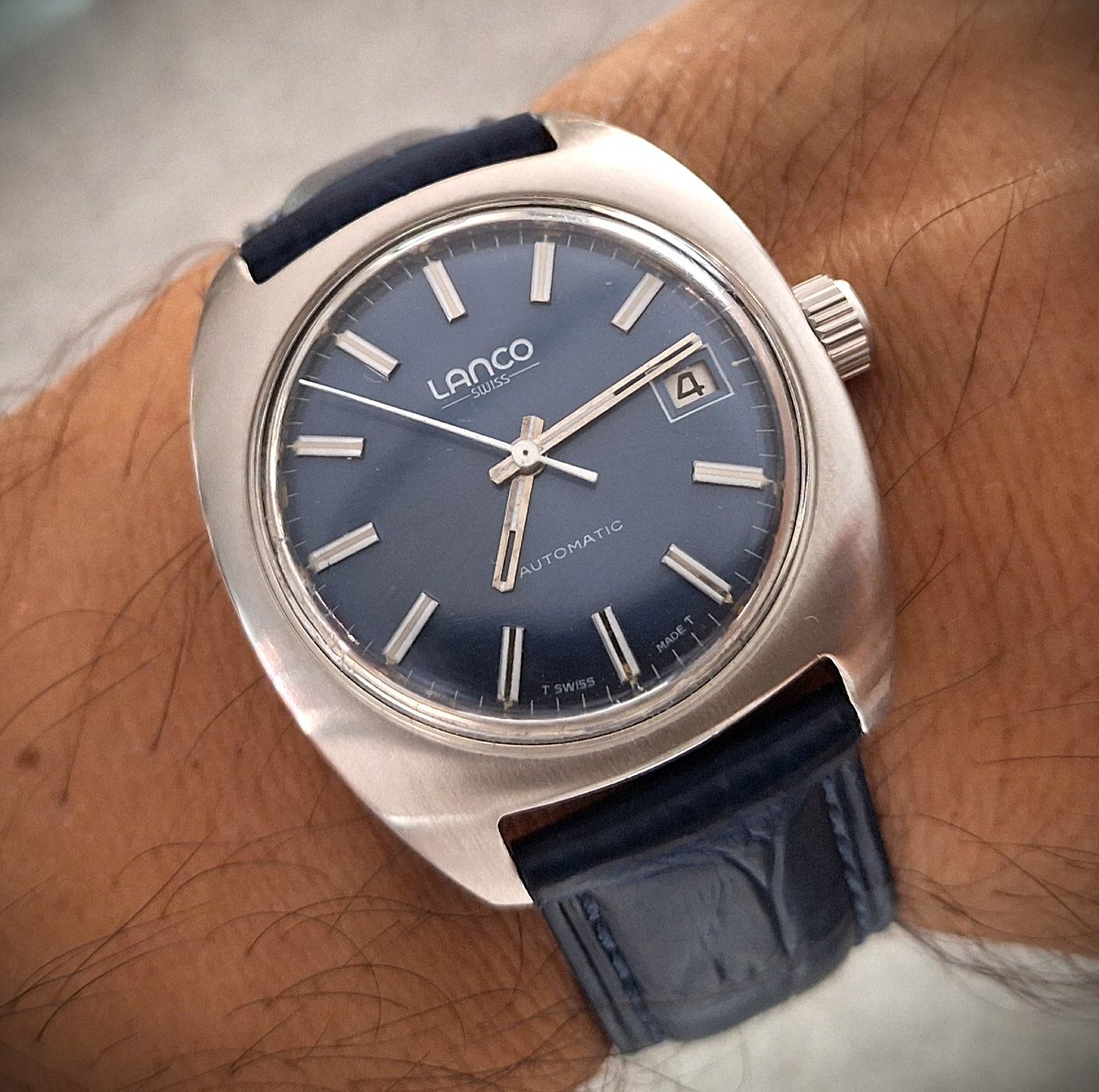 Orologio automatico Lanco cal. 2481, 1974-photo-3