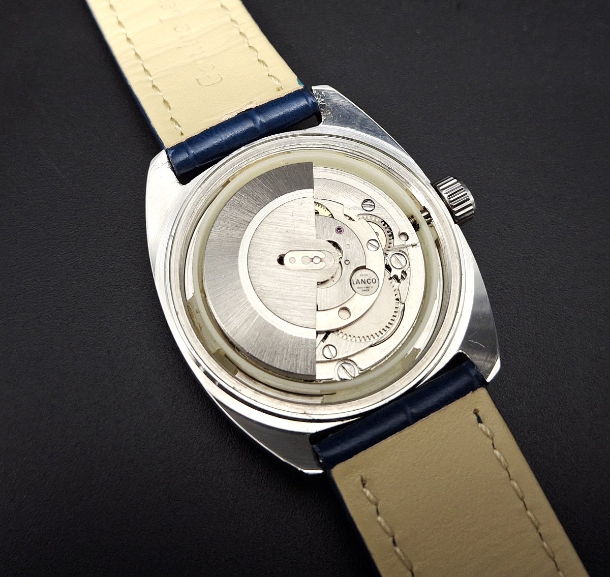 Orologio automatico Lanco cal. 2481, 1974-photo-6