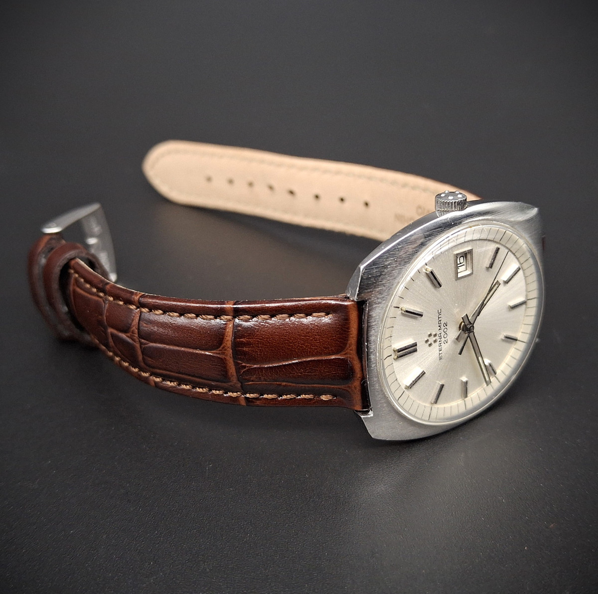 Orologio da polso automatico Eterna matic 2002, circa 1973-photo-1
