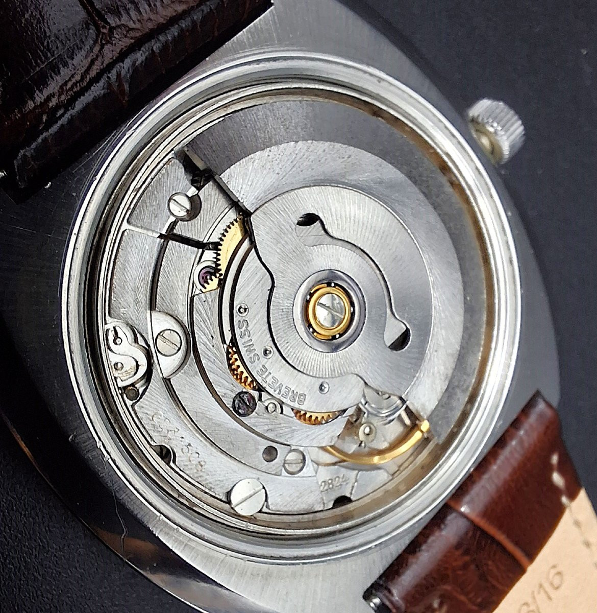 Orologio da polso automatico Eterna matic 2002, circa 1973-photo-5