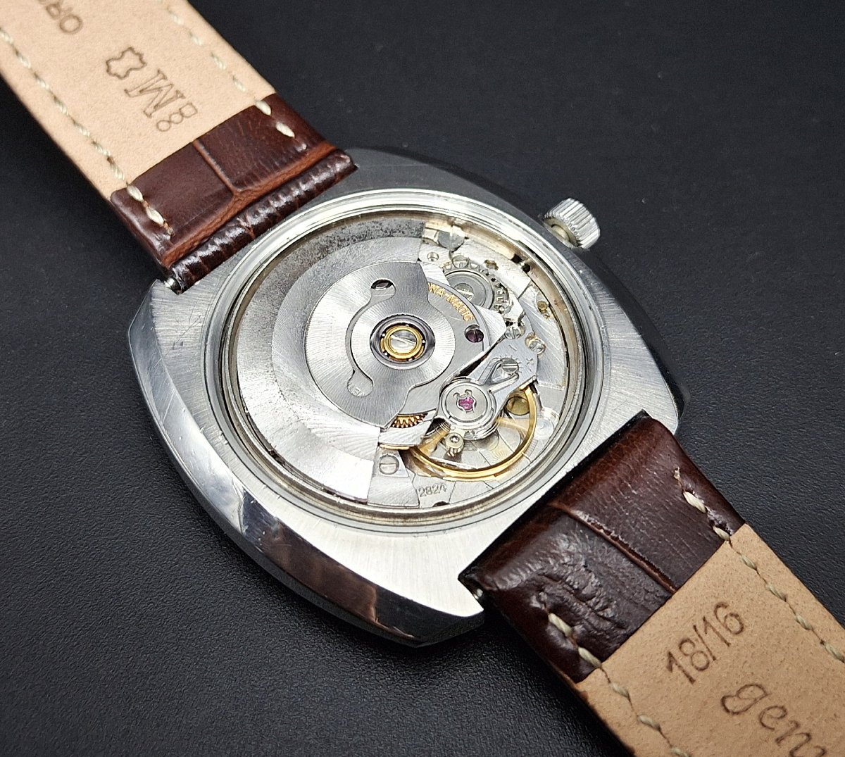 Orologio da polso automatico Eterna matic 2002, circa 1973-photo-7