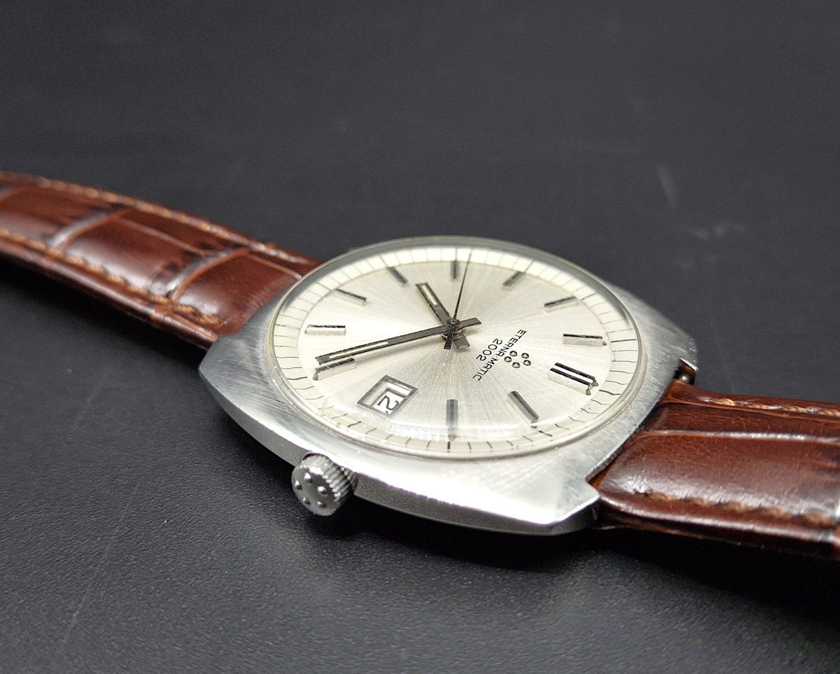 Orologio da polso automatico Eterna matic 2002, circa 1973-photo-8