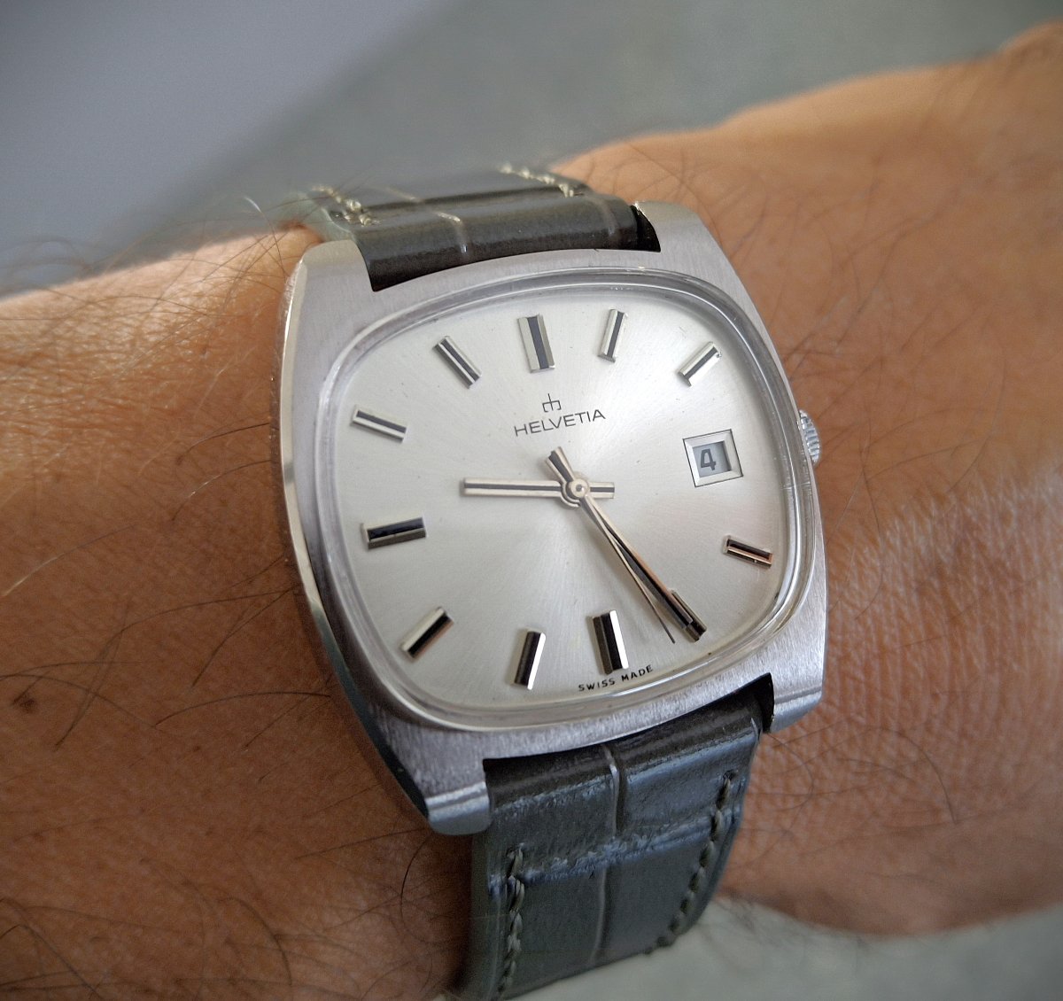 Orologio da polso Helvetia anni 70-photo-2