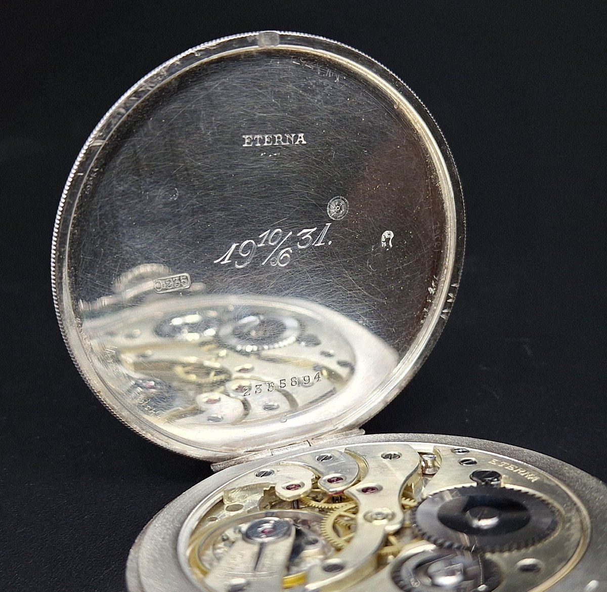 Orologio da tasca Eterna Chronometre, 1930-photo-2