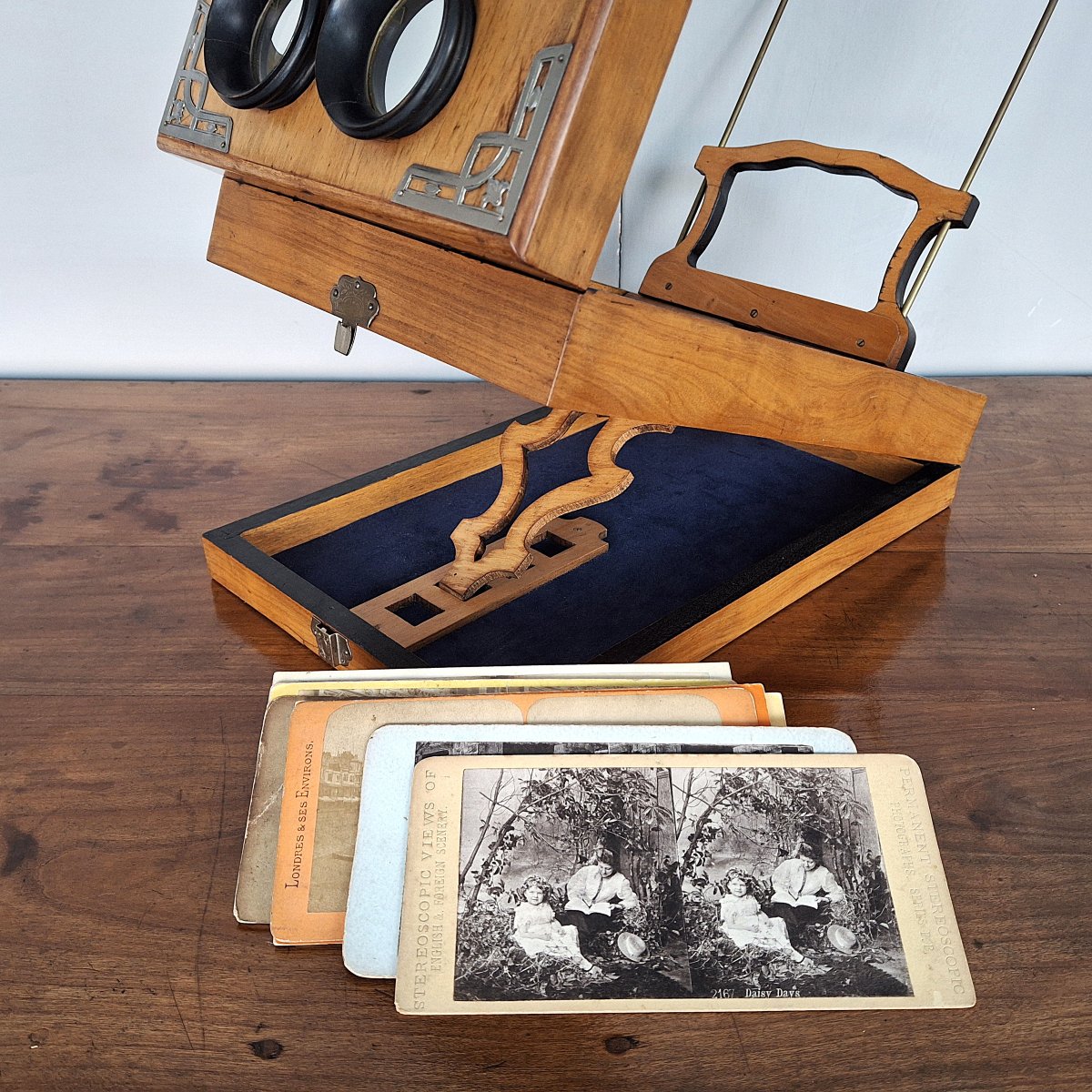 Grande Lente di ingrandimento , visore tridimensinale, Grafoscopio, fine 800-photo-2