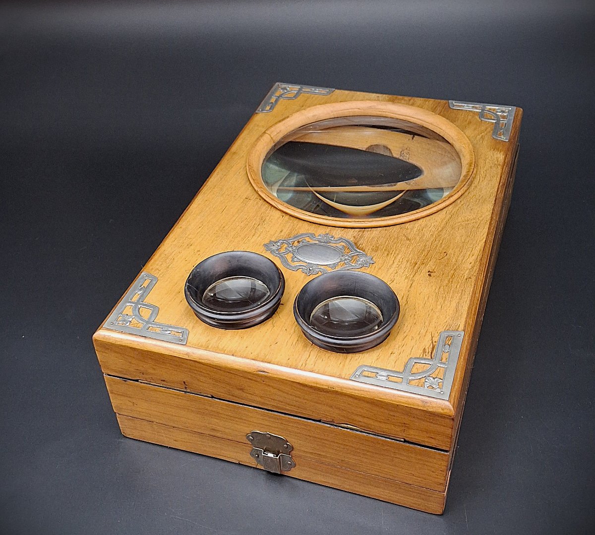 Grande Lente di ingrandimento , visore tridimensinale, Grafoscopio, fine 800-photo-8