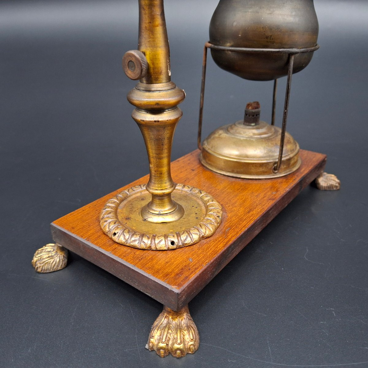 Modello a vapore antico, strumento scientifico didattico,  fine 800-photo-5