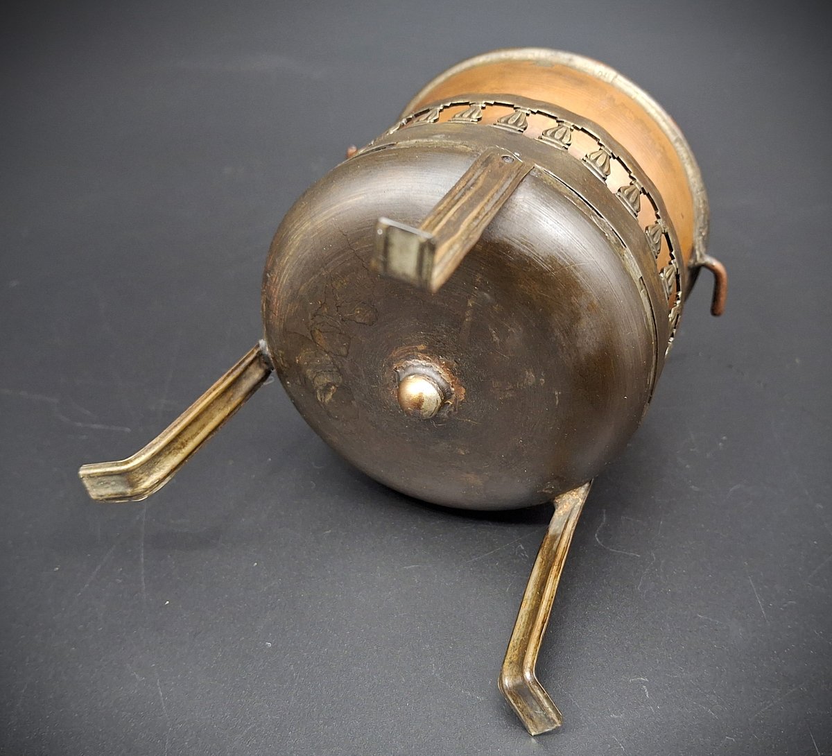 Motore di Erone, Eolipila, strumento scientifico, XIX° secolo-photo-2