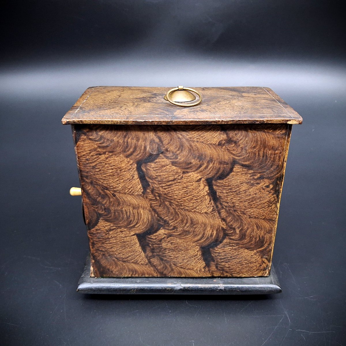 Antico giocattolo meccanico in latta epoca 1920, Happy Jack & Happy James-photo-4