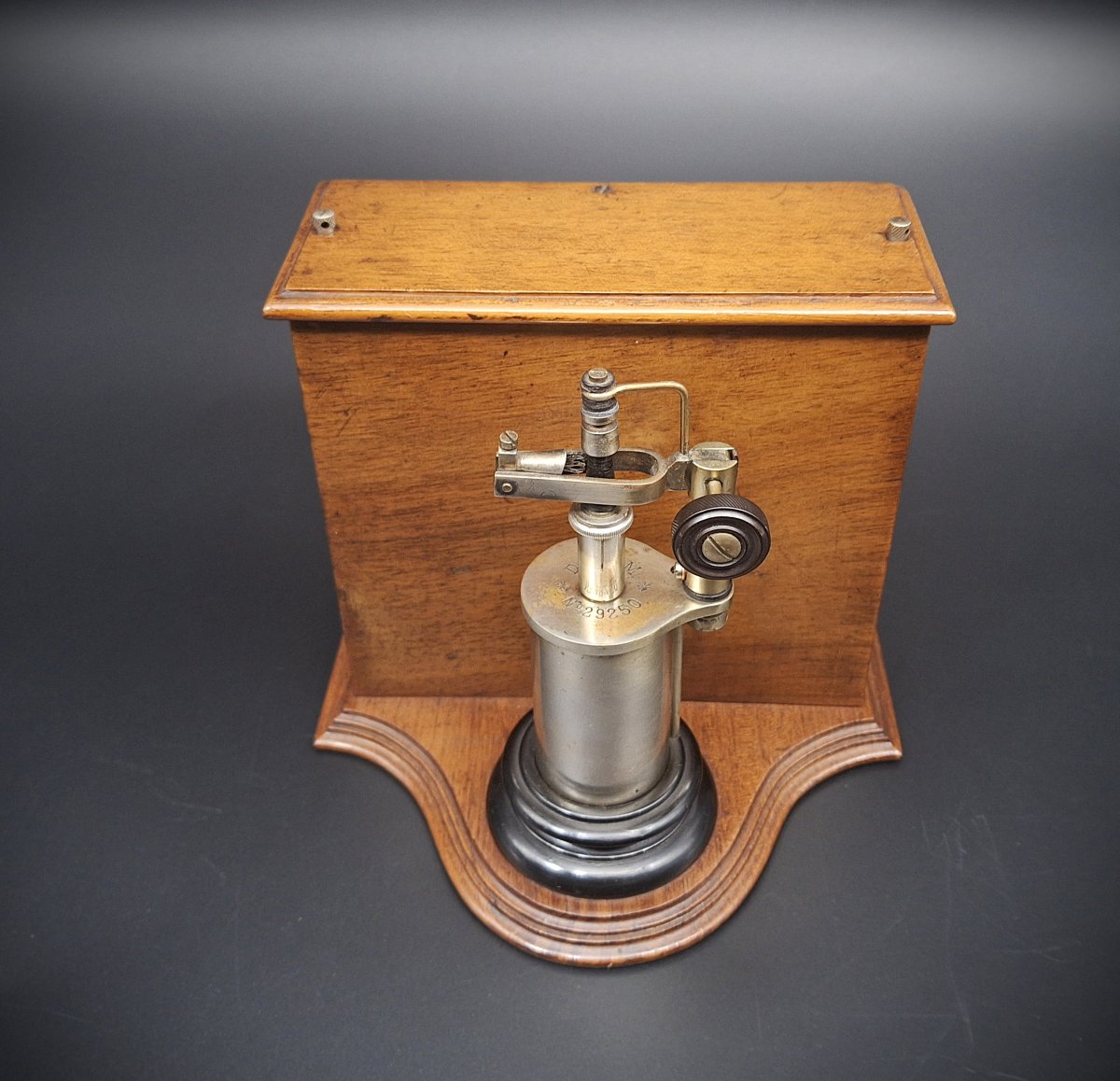 Raro Accendino Elettrico da tavolo Karl Muller, epoca 1900-photo-2