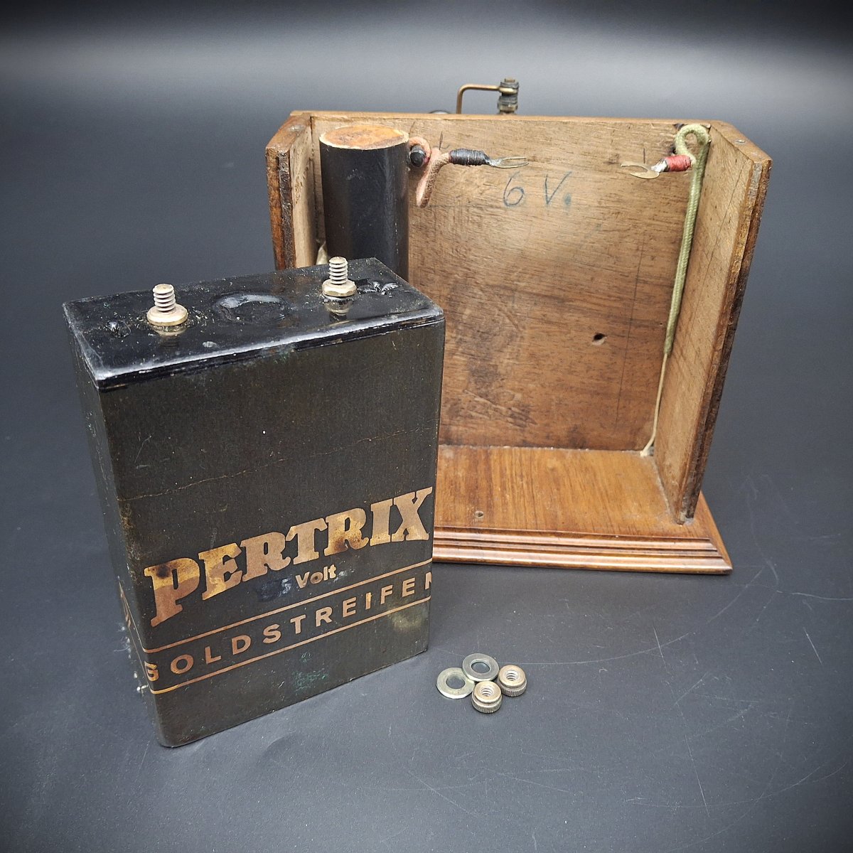 Raro Accendino Elettrico da tavolo Karl Muller, epoca 1900-photo-7