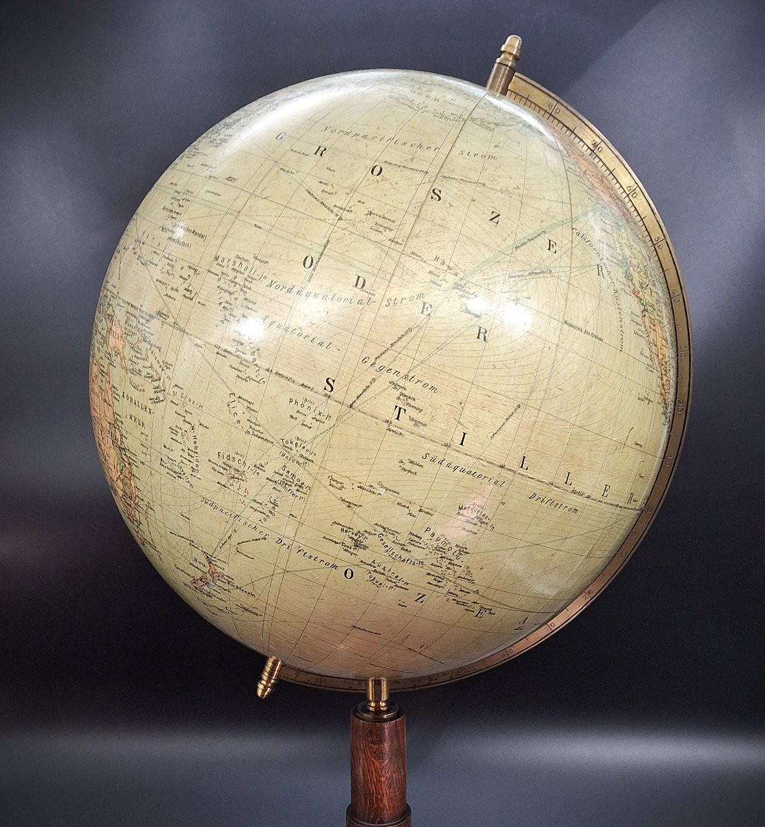 Grande Globo. mappamondo Columbus, epoca 1930 c.-photo-3