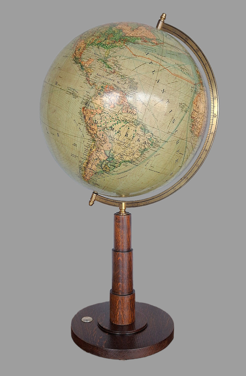 Grande Globo. mappamondo Columbus, epoca 1930 c.