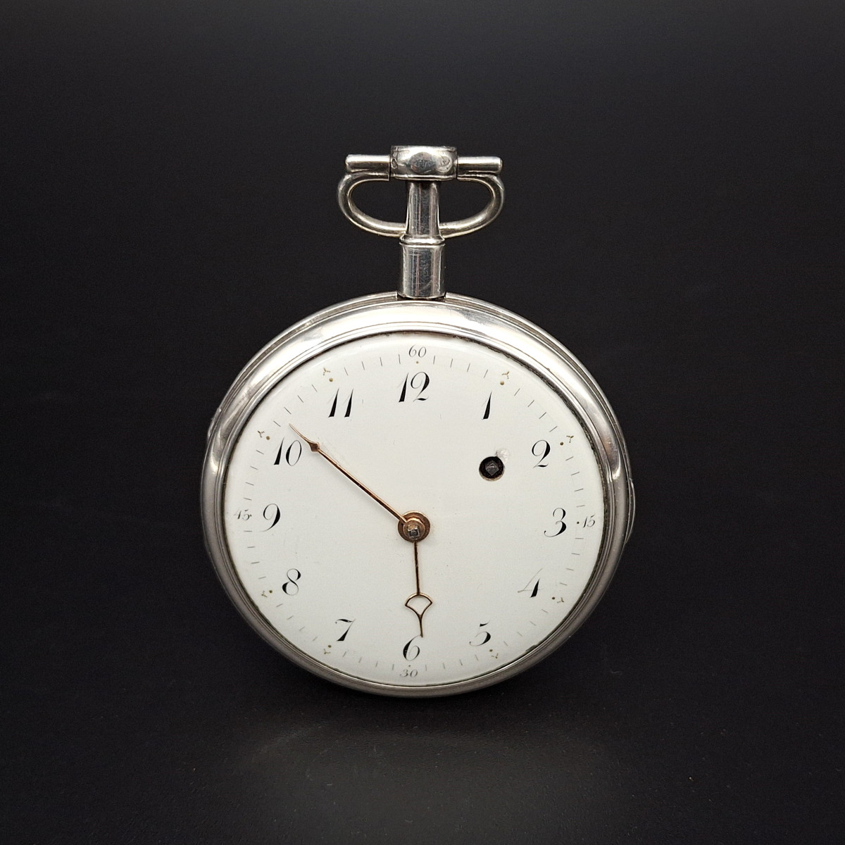 Orologio da tasca a Verga completo di catenella , Selliard a Paris, primo 800-photo-1