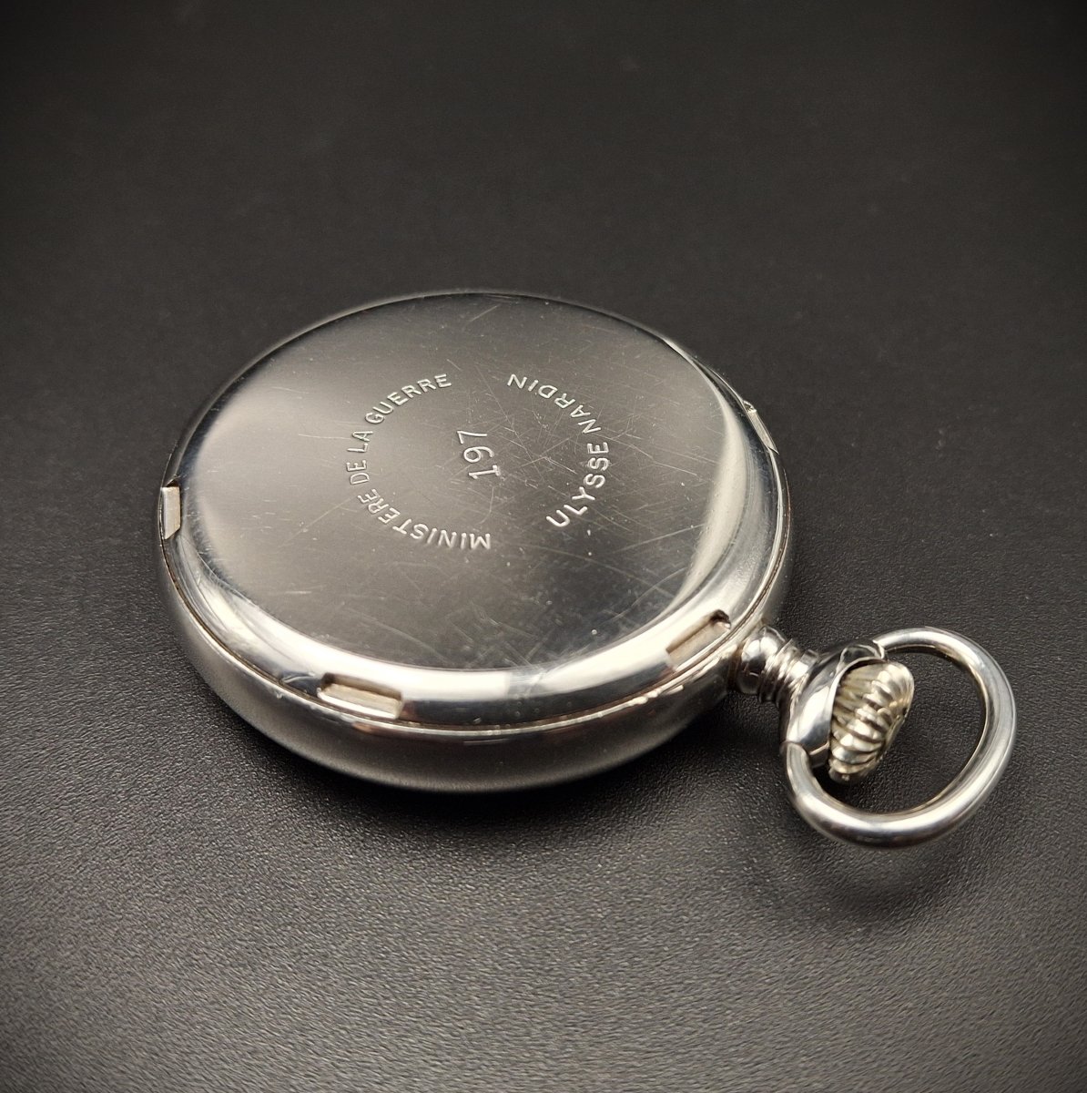 Raro orologio da tasca Militare Ulysse Nardin, MG-photo-2