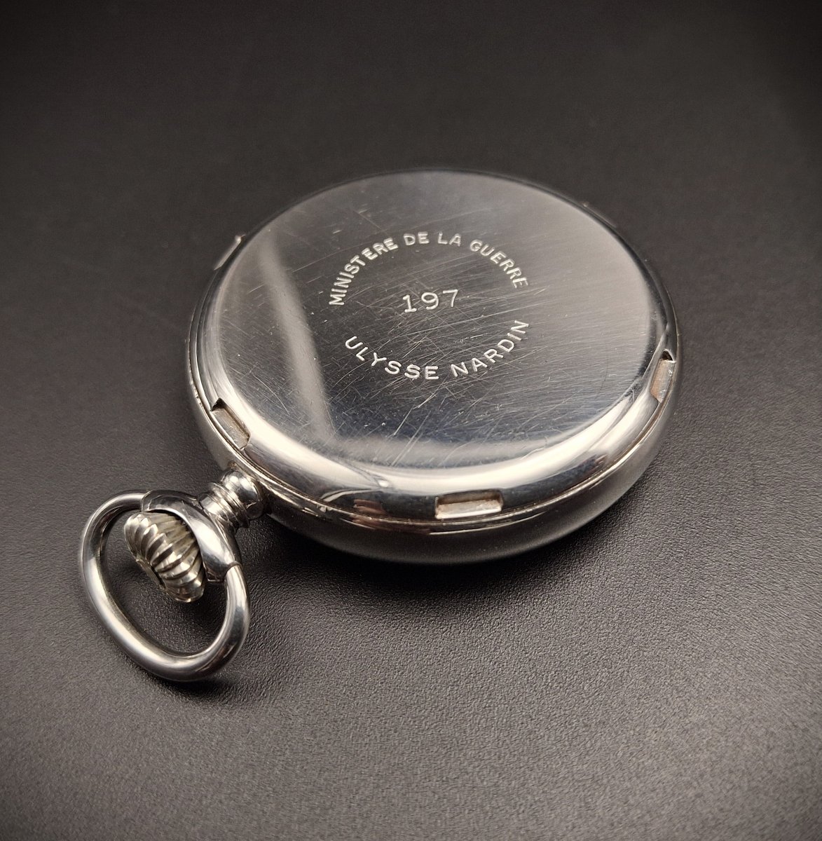 Raro orologio da tasca Militare Ulysse Nardin, MG-photo-3
