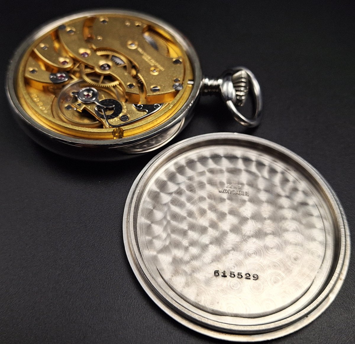 Raro orologio da tasca Militare Ulysse Nardin, MG-photo-4