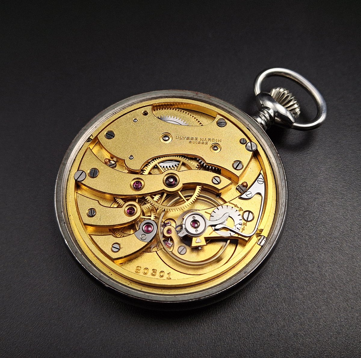 Raro orologio da tasca Militare Ulysse Nardin, MG-photo-1