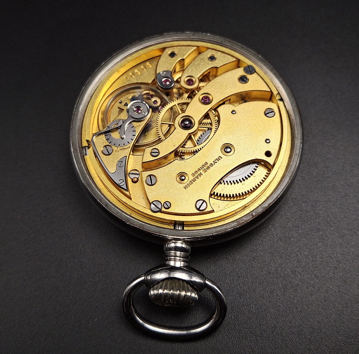 Raro orologio da tasca Militare Ulysse Nardin, MG-photo-2