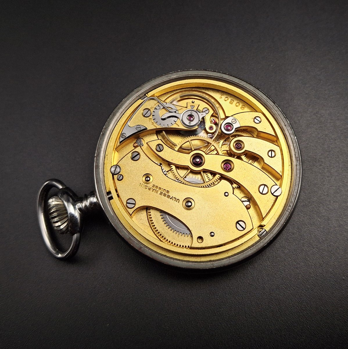 Raro orologio da tasca Militare Ulysse Nardin, MG-photo-3