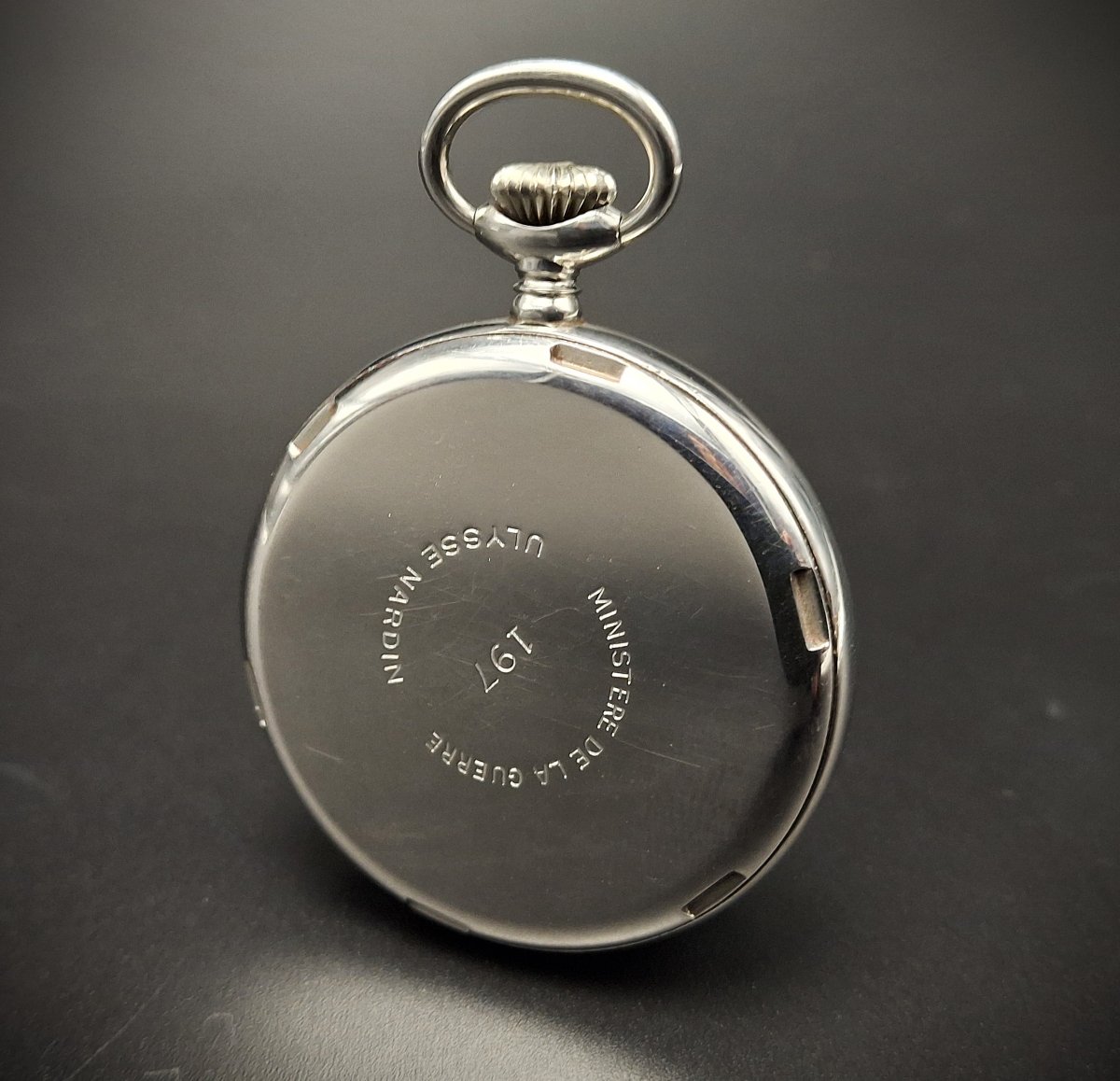 Raro orologio da tasca Militare Ulysse Nardin, MG-photo-4