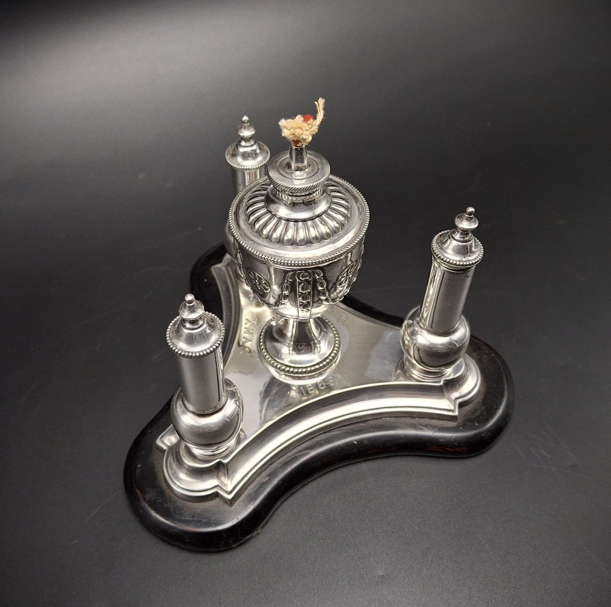 Accendino da tavolo per sigari, Elkington & Co, 1889-photo-3