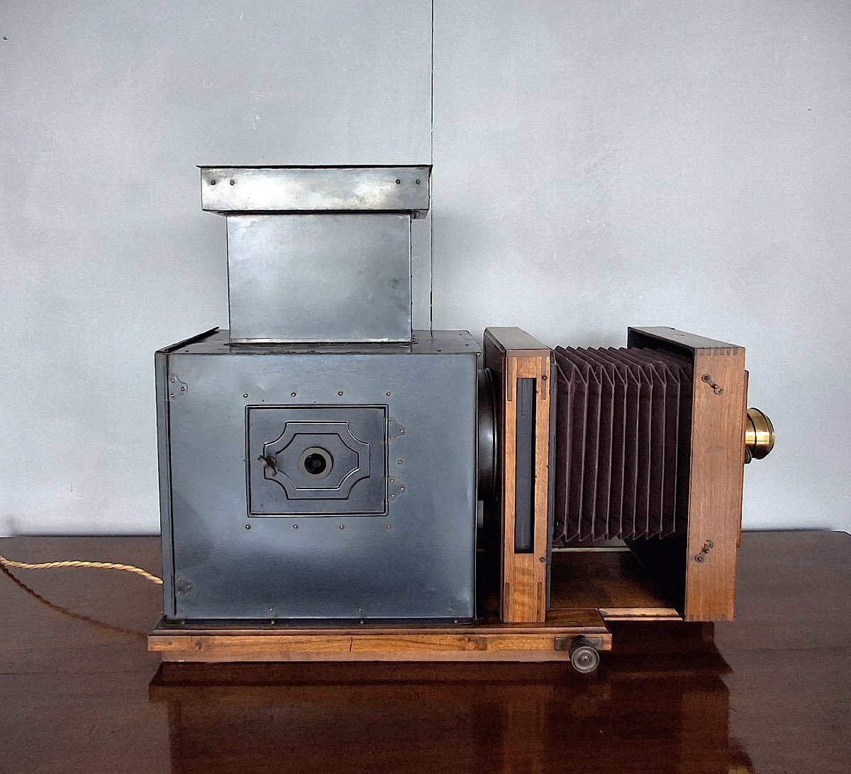 Lanterna magica Demaria Freres , fine del XIX secolo.-photo-3