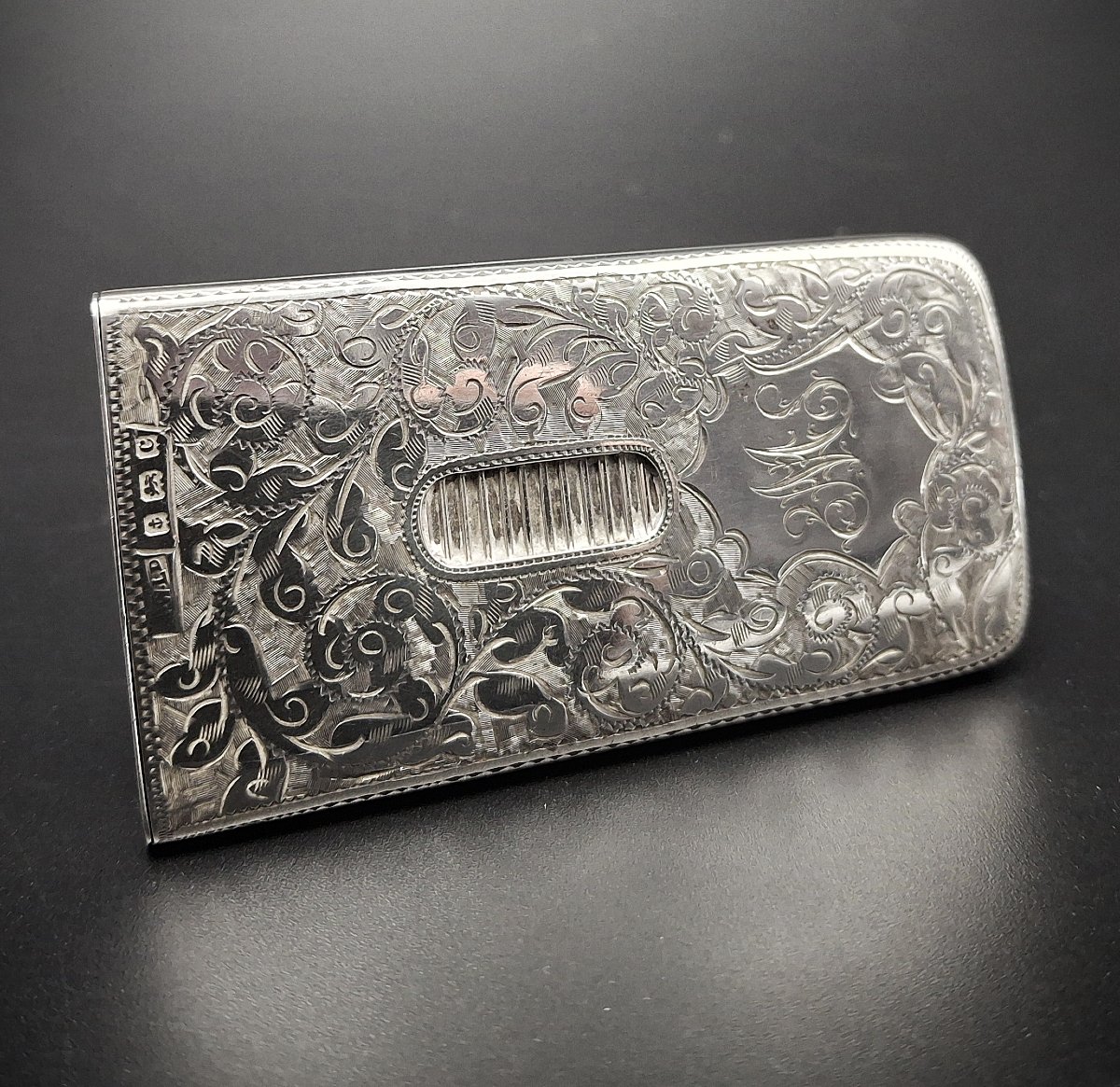 Porta bigliettini in argento epoca 1903-photo-3